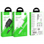 Зарядное устройство HOCO C82A Real, 2.4A, черный, кабель micro USB