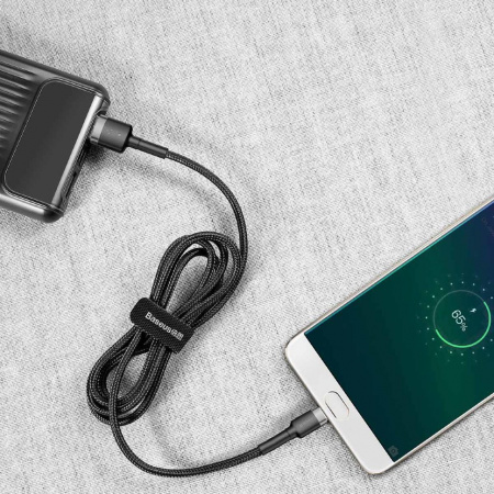 Кабель Baseus cafule CAMKLF-BG1 USB - micro USB, 1 м