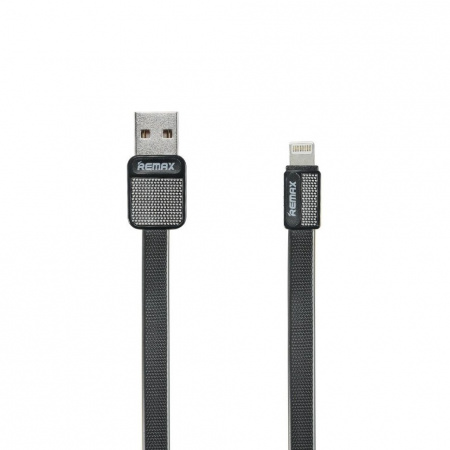 Кабель Remax Platinum RC-044i, lightning, 1 м, черный