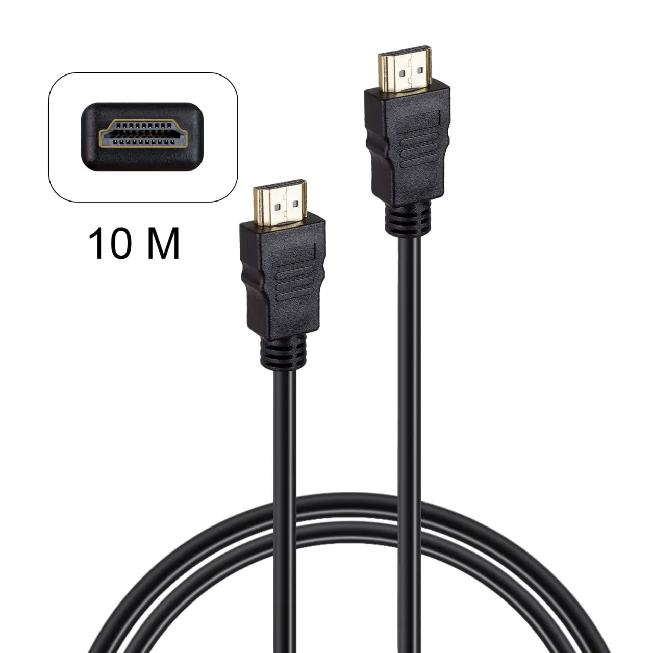 Кабель HDMI черный 10M