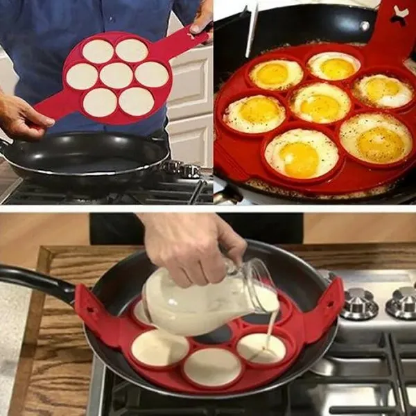 Силиконовая форма для оладьев