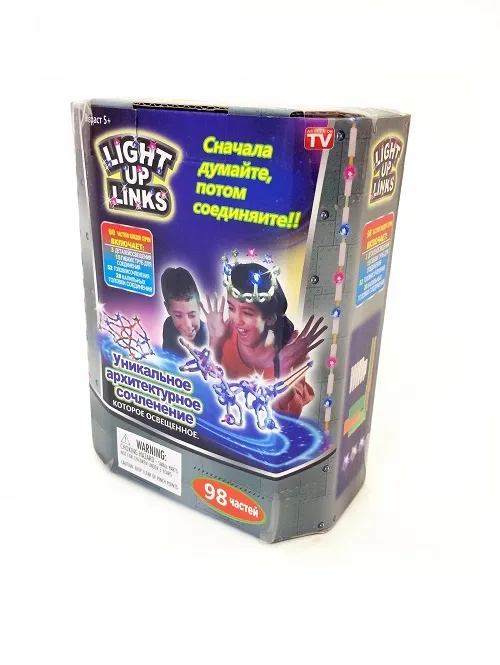Светящийся конструктор Light Up Links, 98 деталей