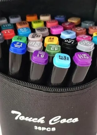 Двусторонние маркеры для скетчинга и рисования Touch 36 цветов